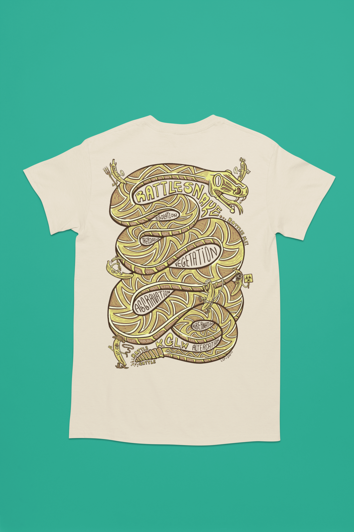 Bananaconda - Ivory short sleeve (Pre Order)