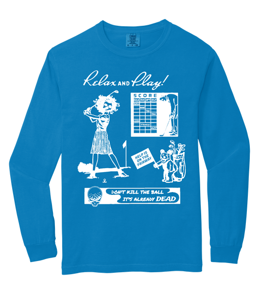Relax & Play Blue & white long sleeve