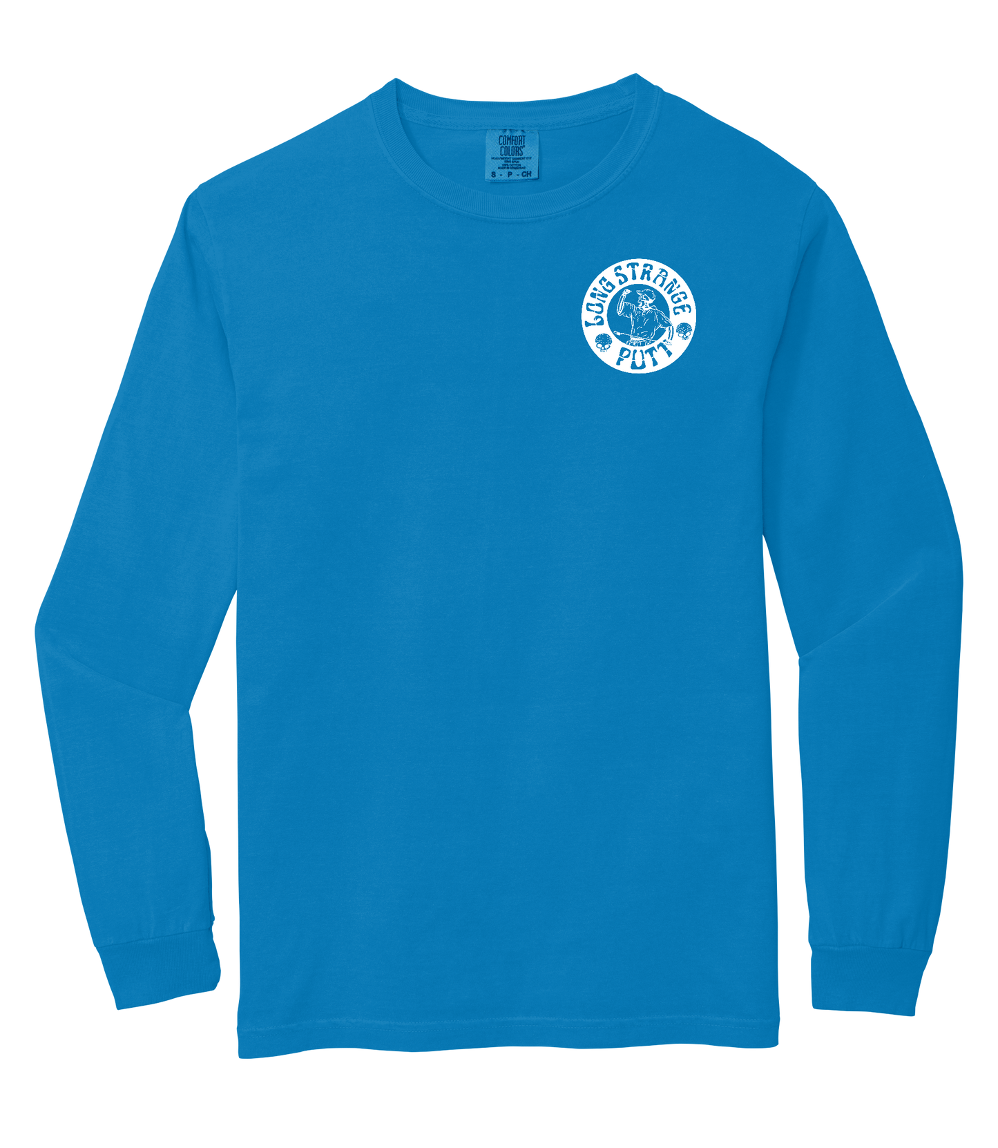 Relax & Play Blue & White Long Sleeve [Back]