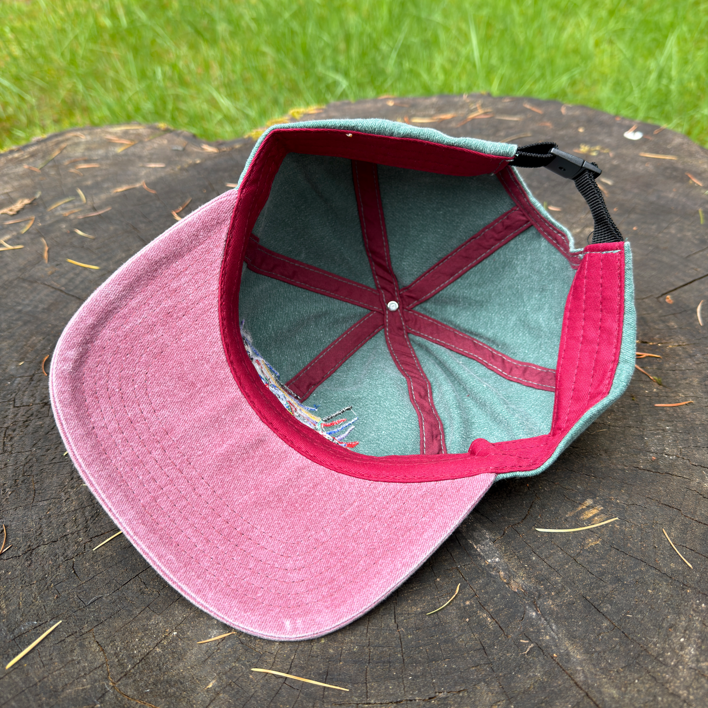 Green & Purp Racer Cap