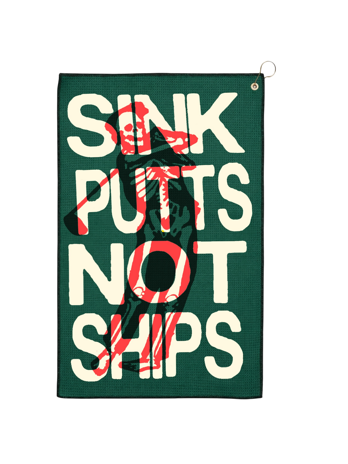 MAKE PAR NOT WAR GOLF TOWEL